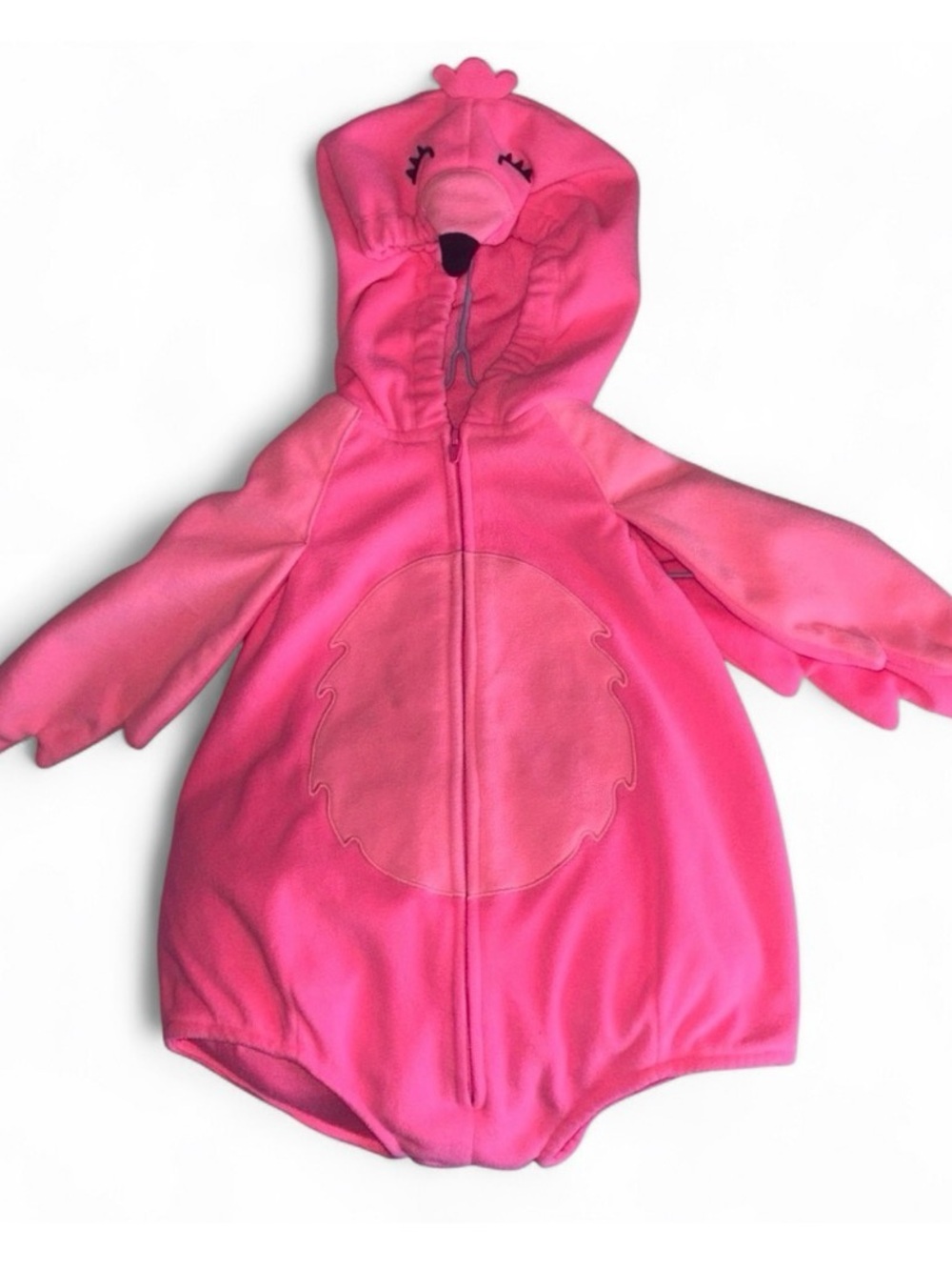 Carter’s Flamingo Hooded Costume 12 Months/1 yr Halloween Party Outfit Dress Up